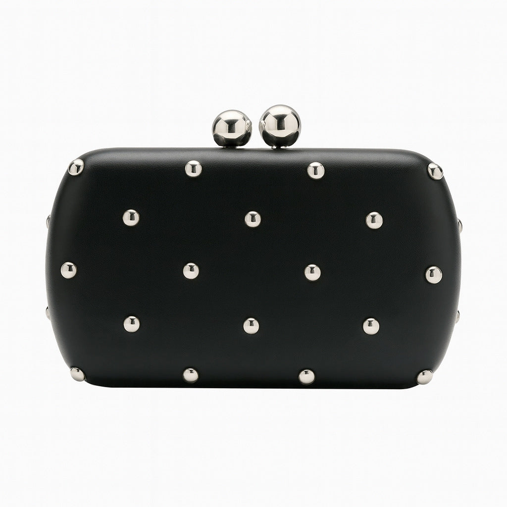 Decorative Studded Evening Clutch