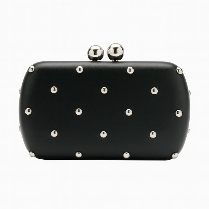 Decorative Studded Evening Clutch