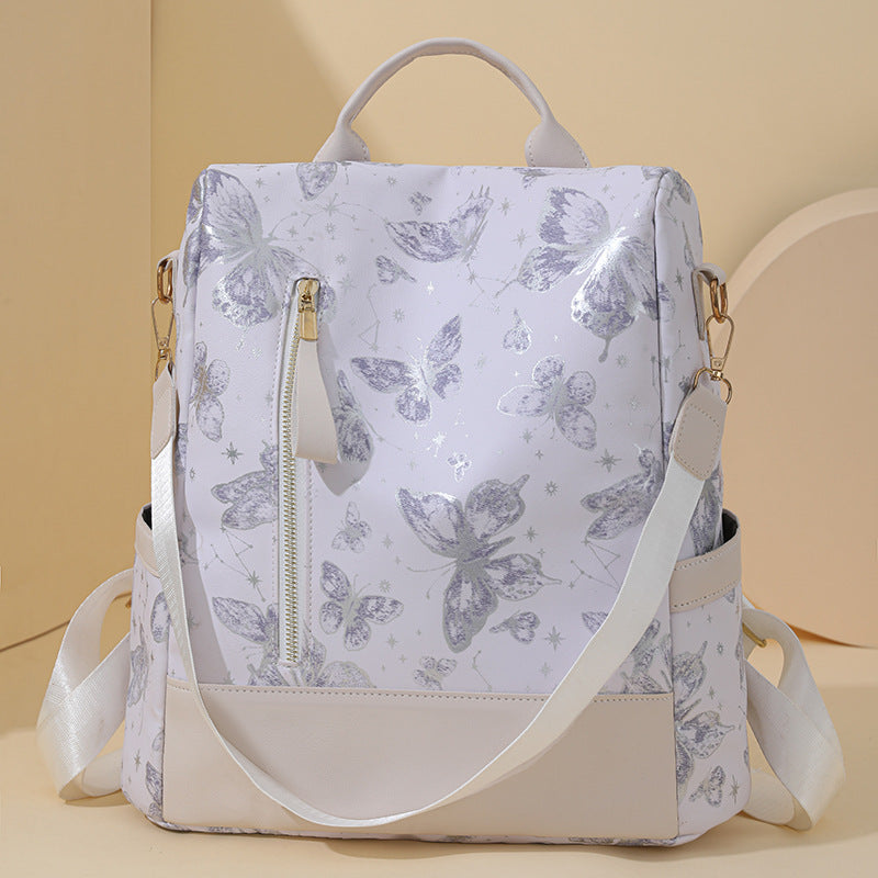 Stylish Butterfly Print Backpack Stornfield
