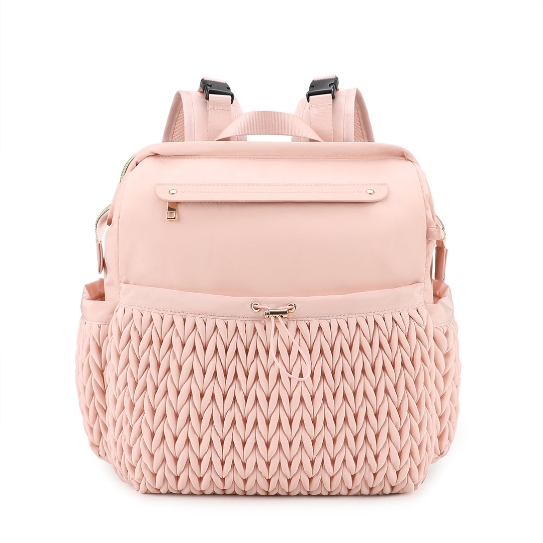 Fashionable backpack with braided design Stornfield