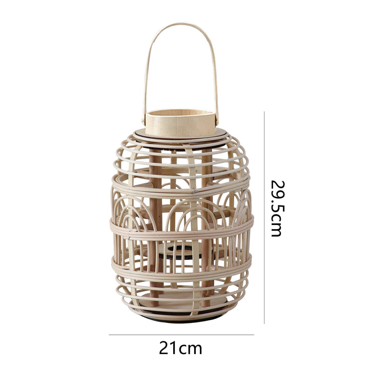 Decorative Rattan Lantern Stornfield