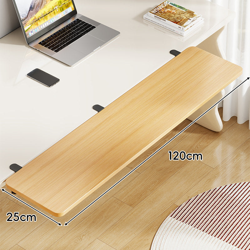 Extra-Wide Low-Profile Under-Desk Slide-Out Keyboard and Mouse Platform