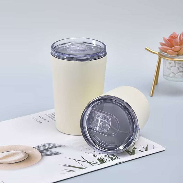 Women’s insulated cup with elegant lid and ergonomic handle Stornfield