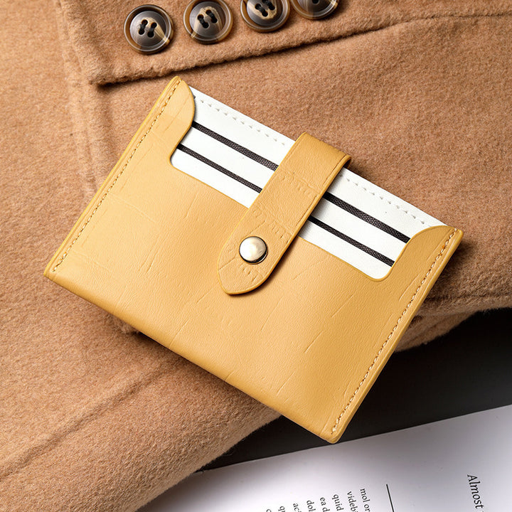 Faux Leather Card Holder Stornfield
