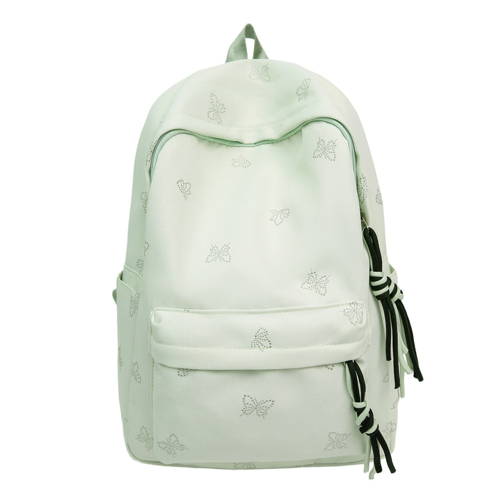 Butterfly Emblem Decorated Backpack Stornfield
