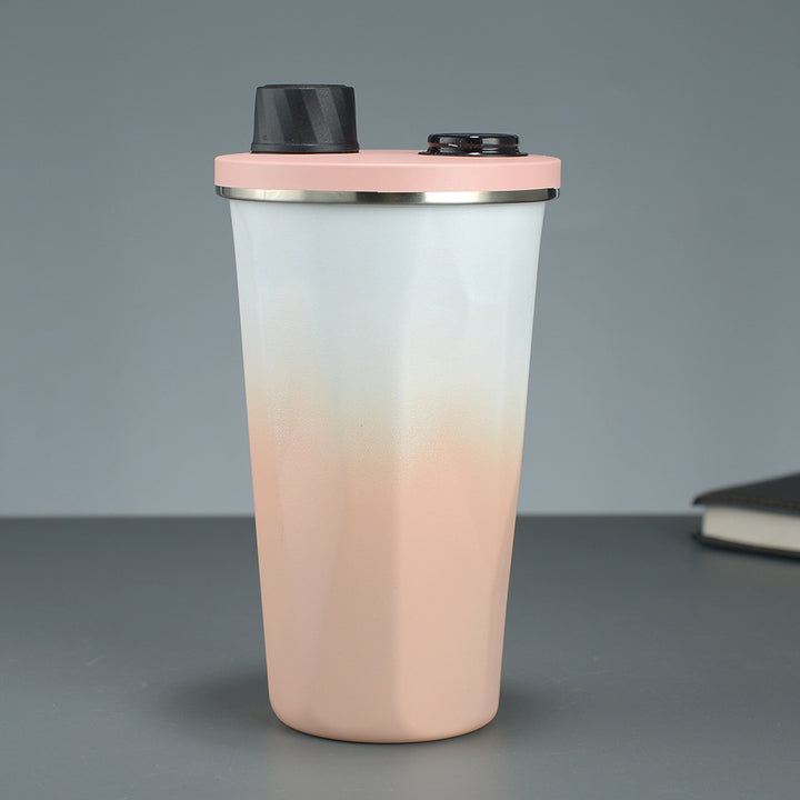 Women's insulated drinking bottle with practical press closure Stornfield