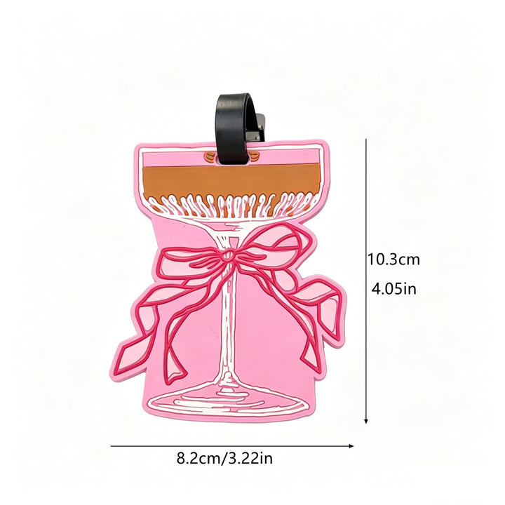 Martini-Themed Luggage Tag Stornfield