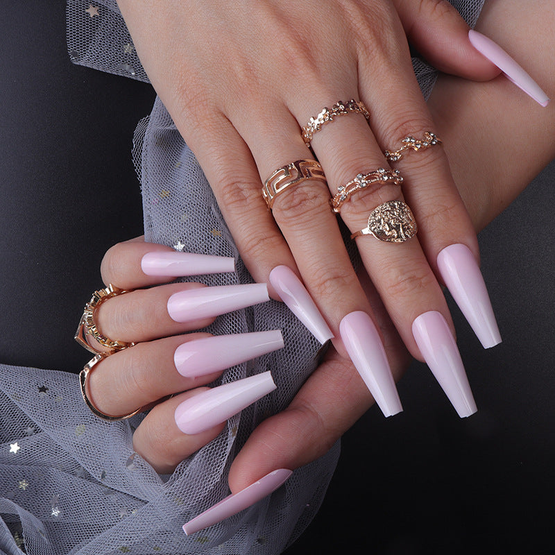 Long Stiletto Press-On Nail Art Stornfield