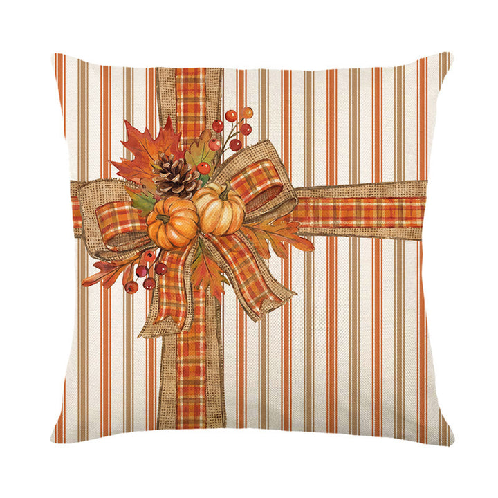 Autumn Harvest Decorative Throw Pillow Cover