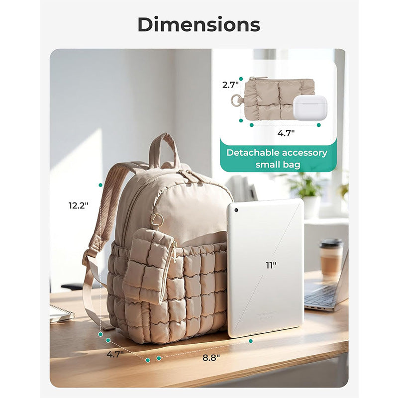 Quilted Puffer Backpack Stornfield