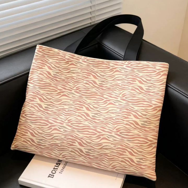 Stylish Zebra Print Eco-Friendly Tote Bag