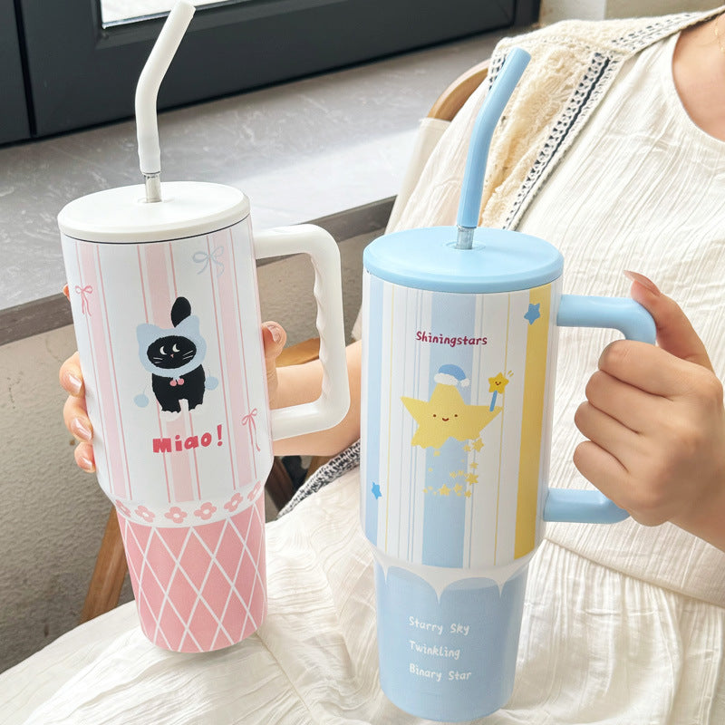 Women's thermos cup with cheerful vegetable design Stornfield