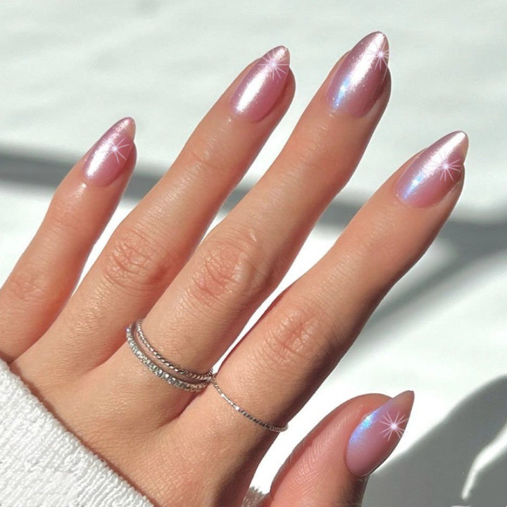Glossy Nail Art Press-On Tips Stornfield