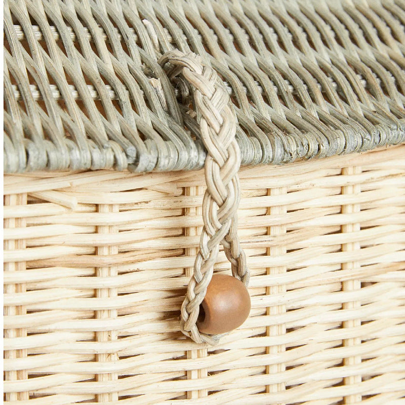 Decorative Woven House-Shaped Storage Basket Stornfield