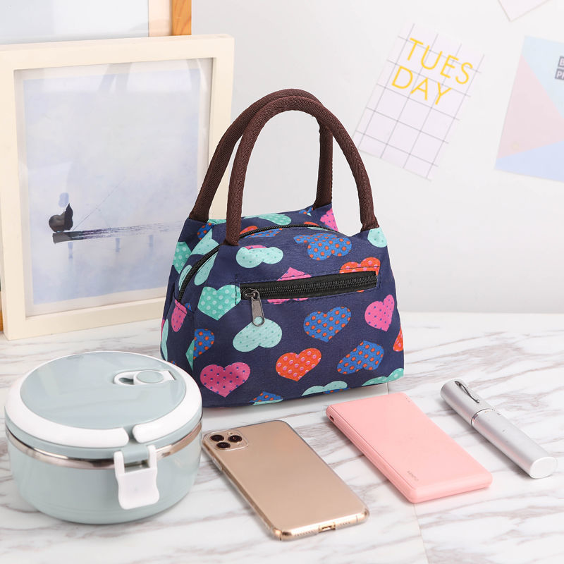 Floral Print Insulated Lunch Carrier Stornfield