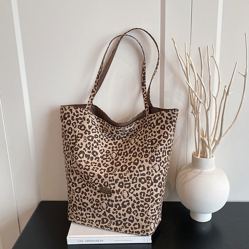 WoStylish Reversible Leopard Print Tote Bag Stornfield