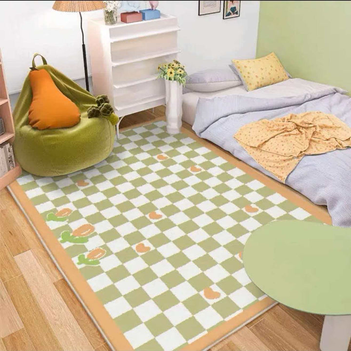 Playful Checkerboard Area Rug