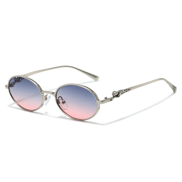 Vintage Round Lens Sunglasses with Gradient Glass Stornfield