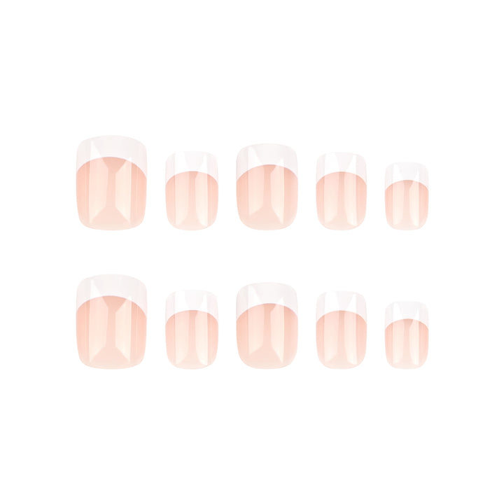 Artful French-Tip Nails Stornfield