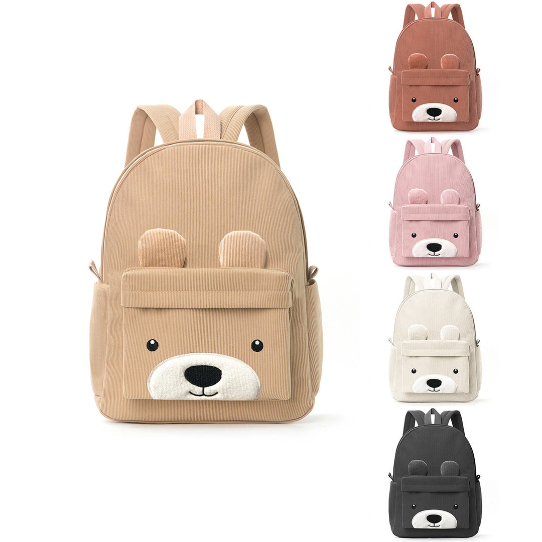 Children's backpack with playful bear motif Stornfield