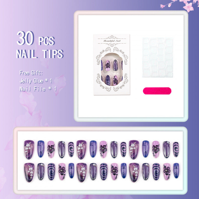 Artistic Designer Press-On Nails