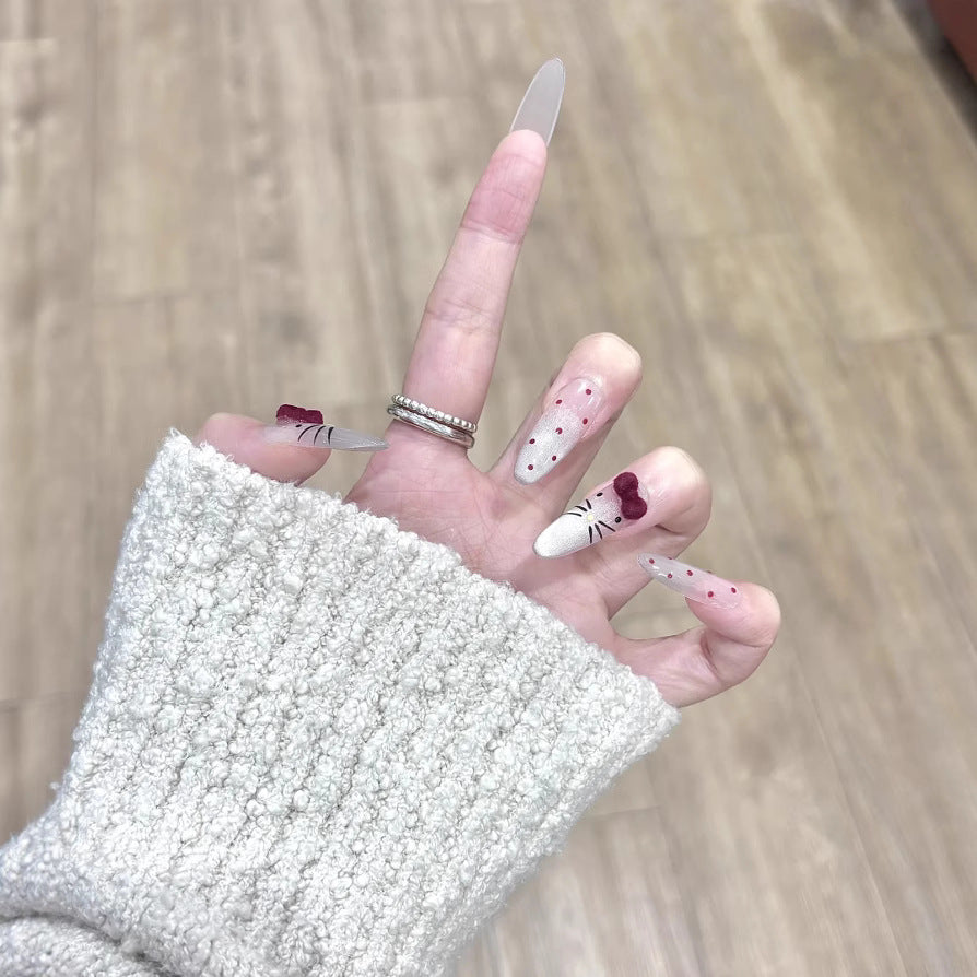 Cute Character-Themed Press-On Nails Stornfield