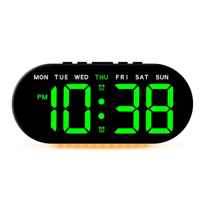Digital Alarm Clock with Large LED Display and Temperature Display Stornfield