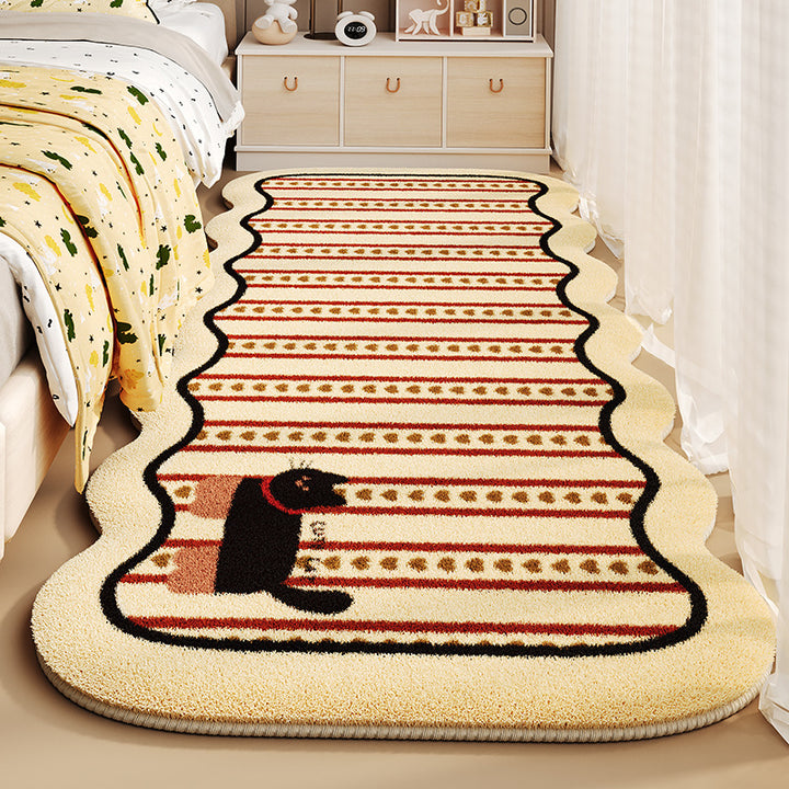 Cat Face Bath Mat for Bathroom Floor Decor