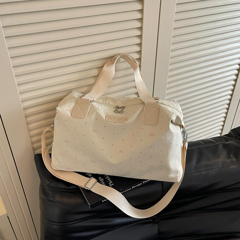 Stylish Dotted Travel Duffel Bag Stornfield
