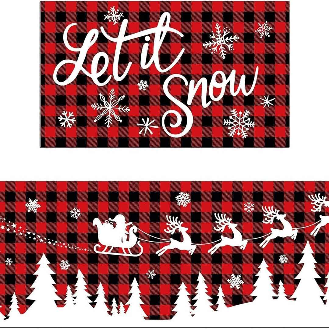 Festive Welcome Door Mat Stornfield