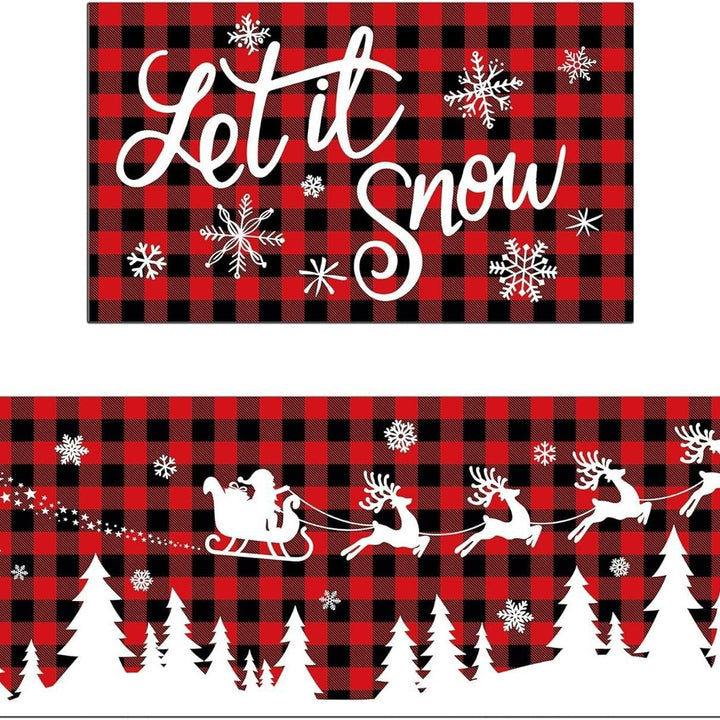 Festive Welcome Door Mat Stornfield