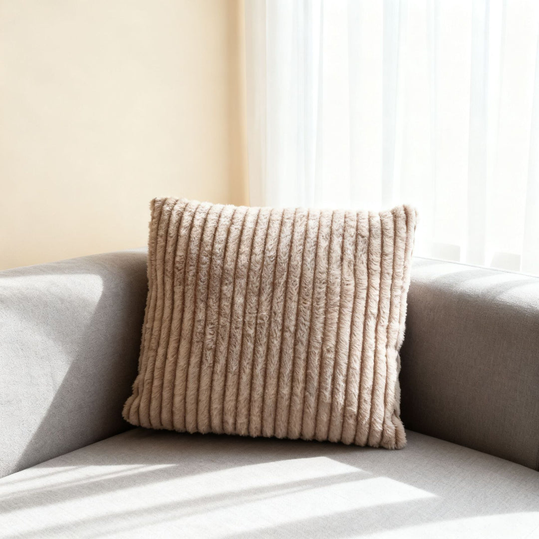 Ladies Decorative Pillow with Striped Pattern Stornfield