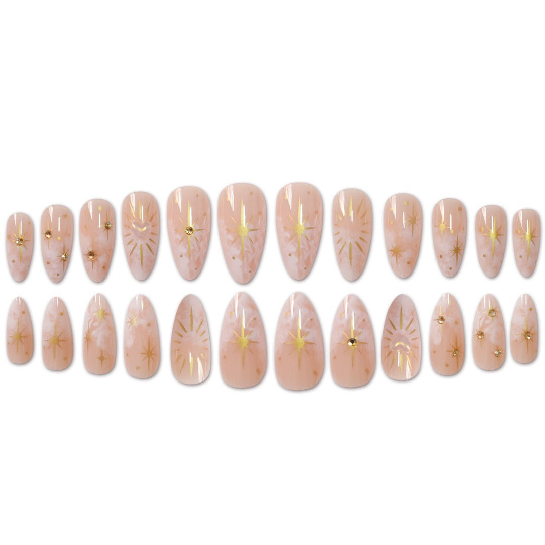 Chic Decorative Press-On Nail Art Stornfield
