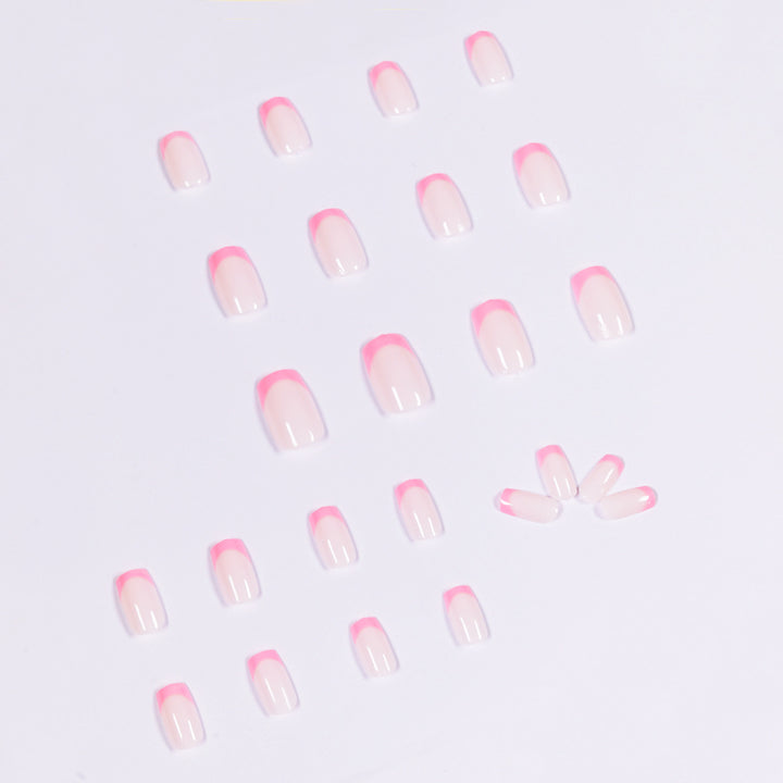 Artificial nail art with elegant French tip Stornfield