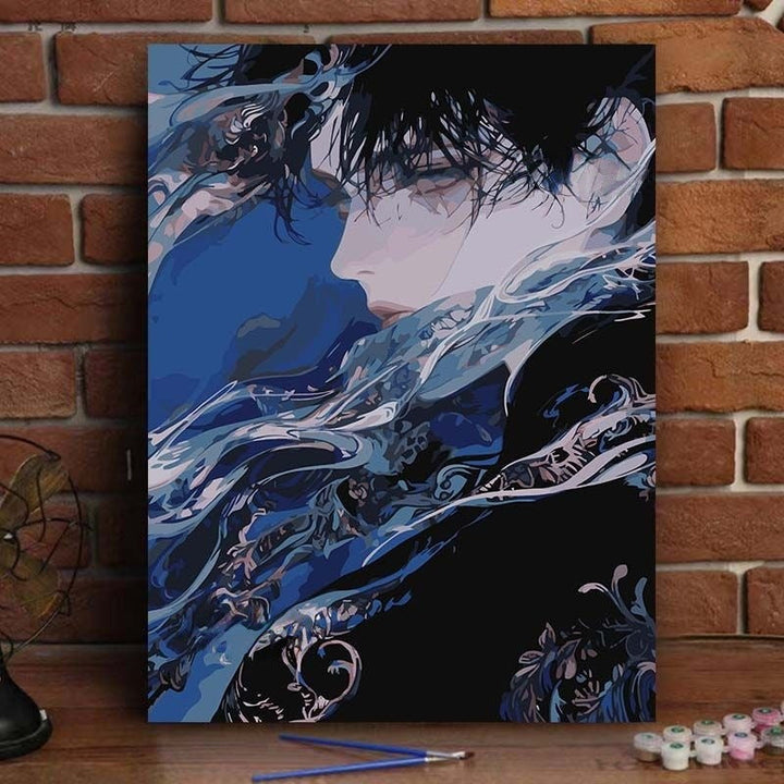 Abstract Art Portrait Canvas Print Stornfield
