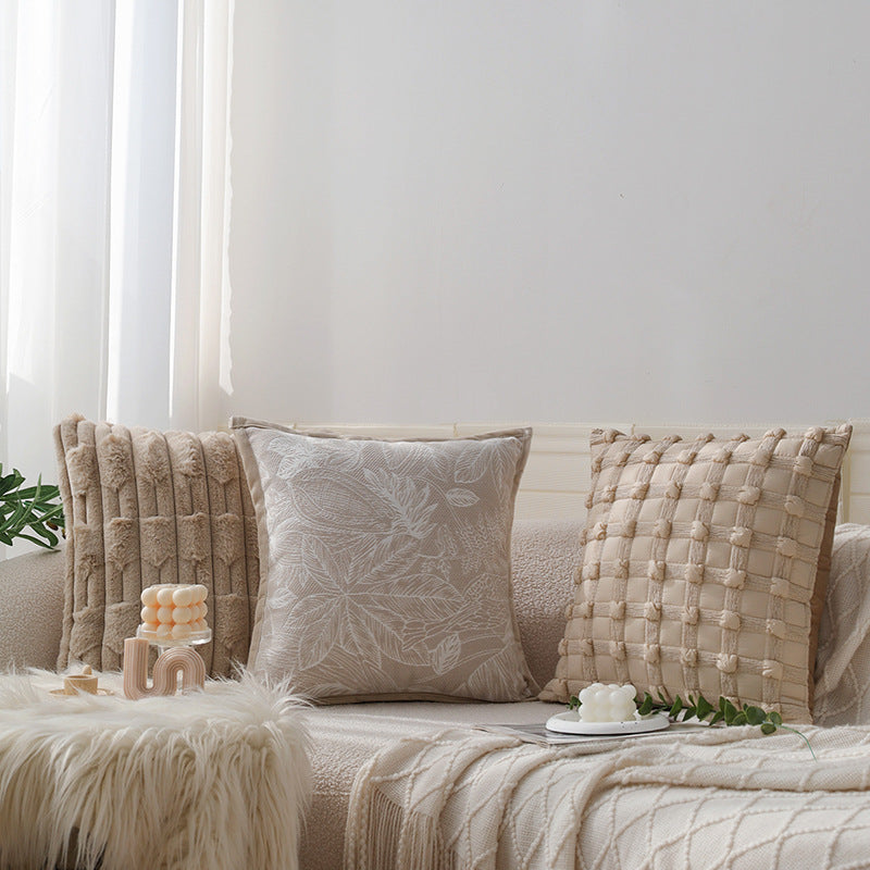 Structured decorative cushions