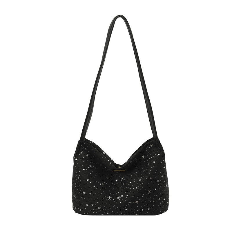 WoStylish Star-Embellished Hobo Bag Stornfield