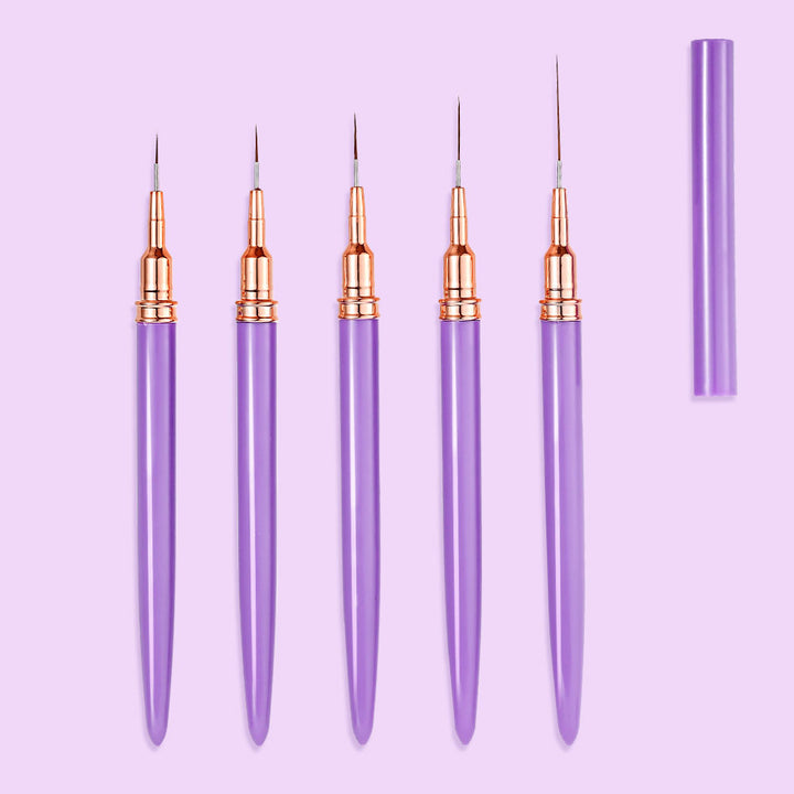 Precision Nail Art Detailing Brushes Set Stornfield