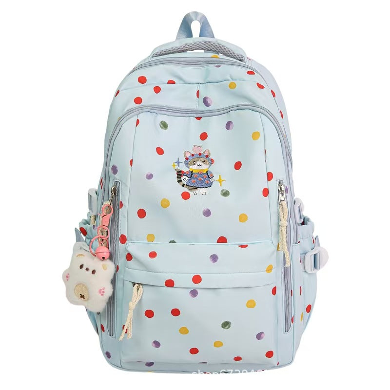 Playful Character Print Backpack Stornfield