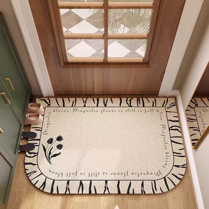 Floral Welcome Mat Stornfield