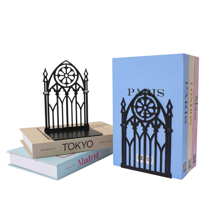 Decorative Gothic Arch Bookends