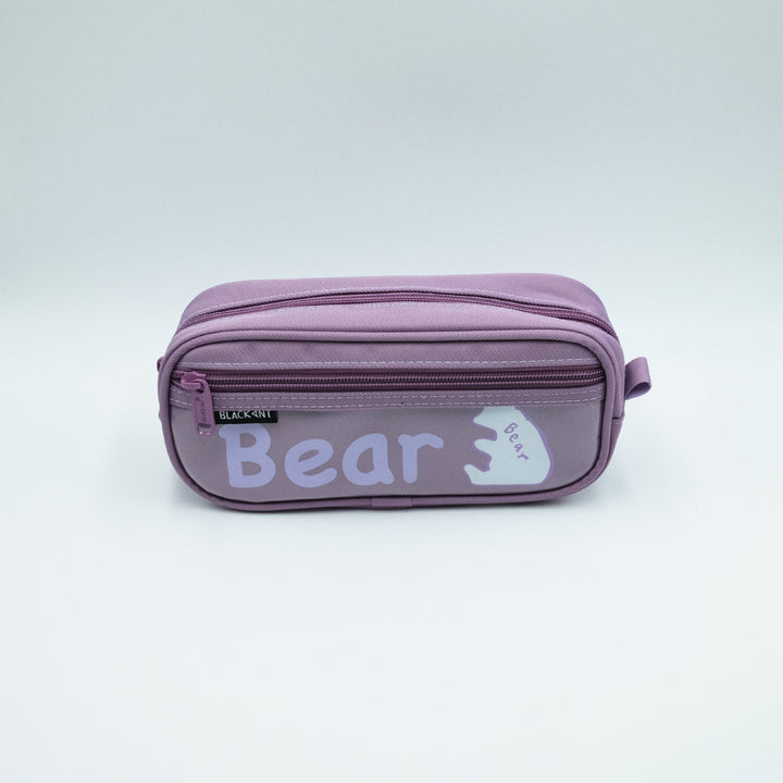 Adorable Bear-Themed Multi-Compartment Organizer Pouch