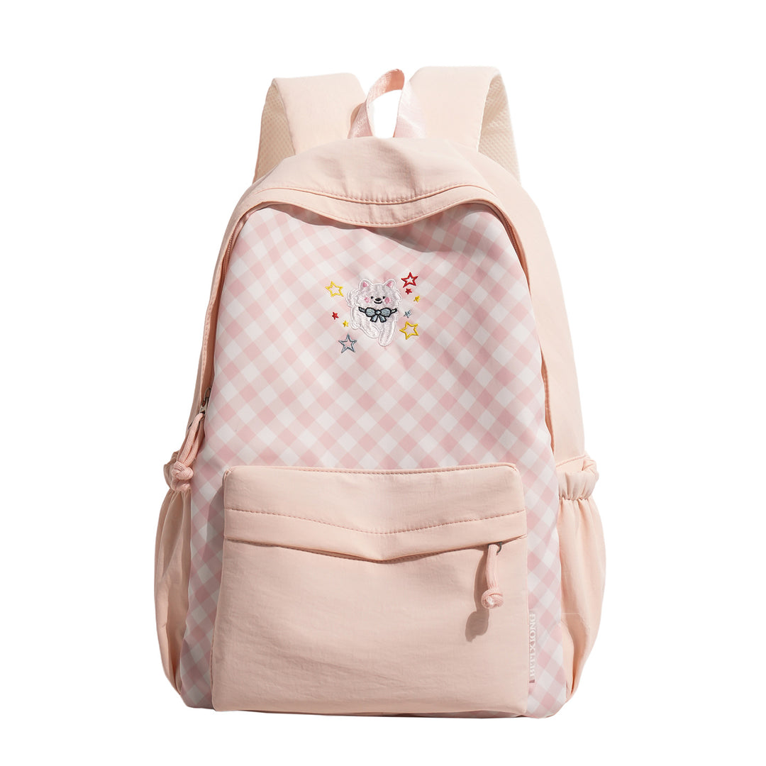 Cute Decorative Checked Pattern Backpack Stornfield