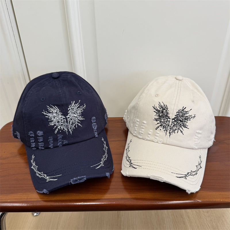 Women's Distressed Graphic Baseball Cap Stornfield