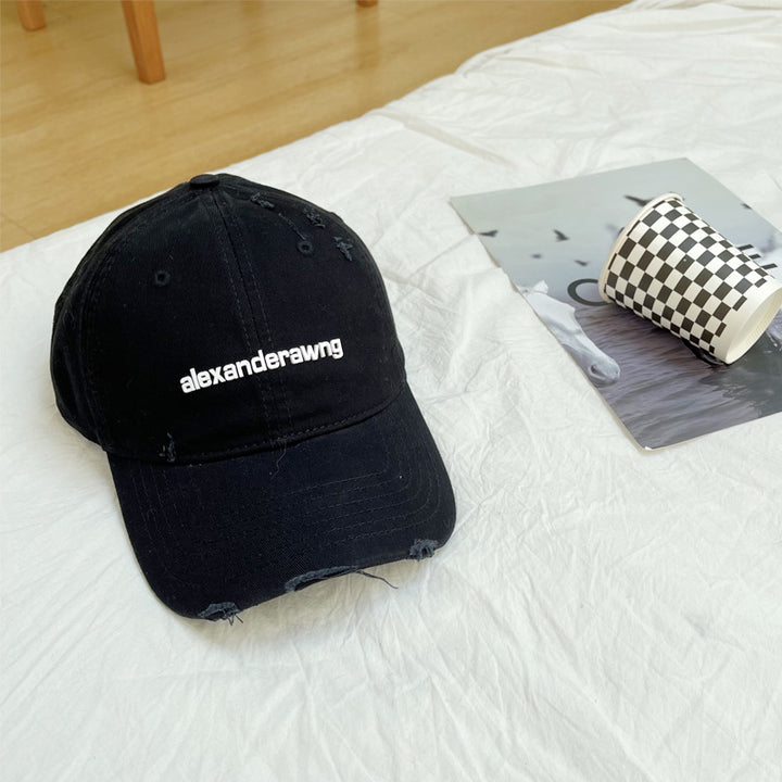 Unisex Distressed Cotton Baseball Cap Stornfield