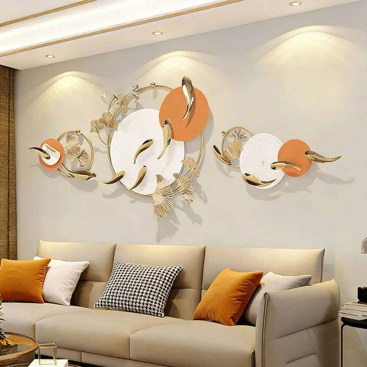 Contemporary Abstract Wall Sculpture Stornfield
