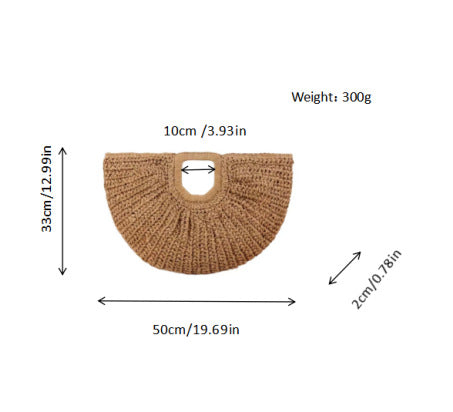 Handbag with tasteful wave pattern Stornfield