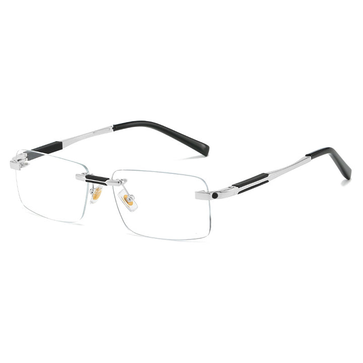 Women's sunglasses in modern rectangular design with luxurious metal elements Stornfield