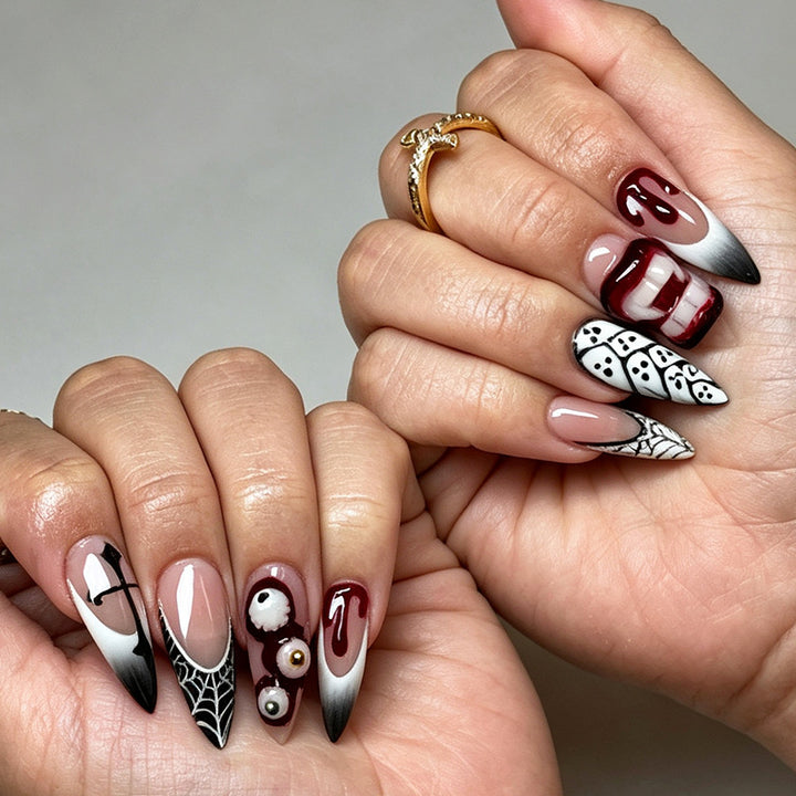 Creative Nail Art Set with Halloween Motifs Stornfield