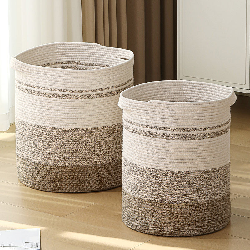 Women's storage basket with modern striped design Stornfield